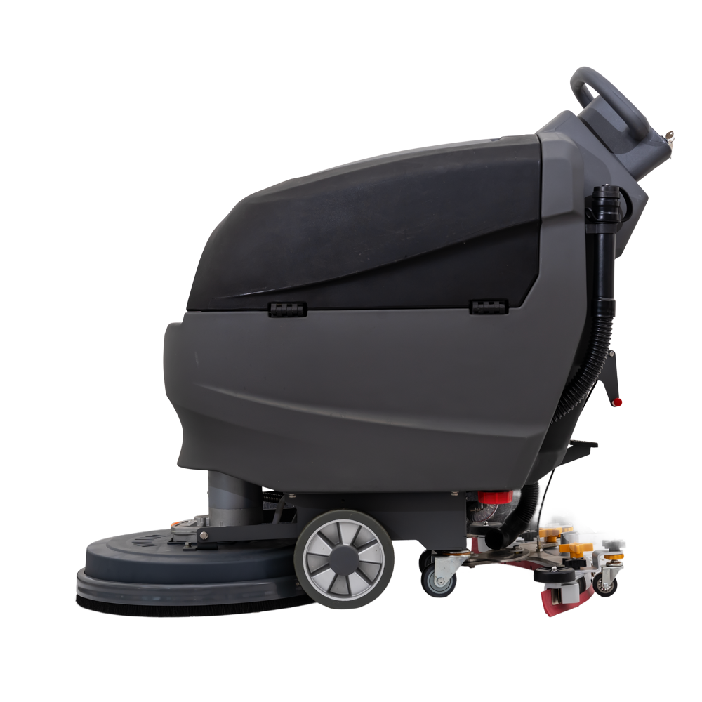 ALTON A4 compact walk-behind scrubber dryer