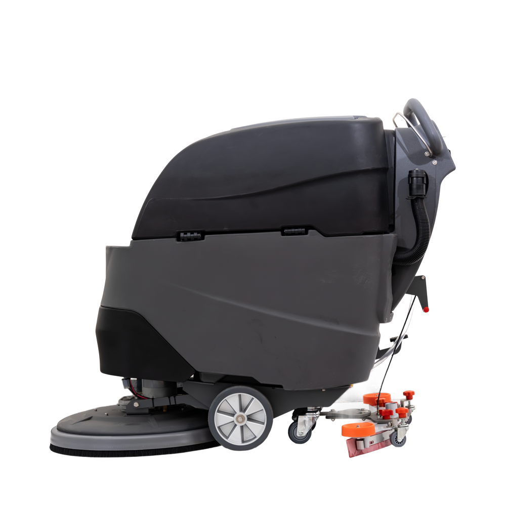 ALTON A6 heavy-duty walk-behind scrubber dryer